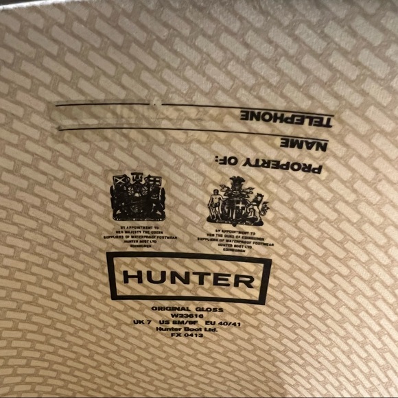 COPY - Hunter Tall Rainboots - Picture 4 of 5